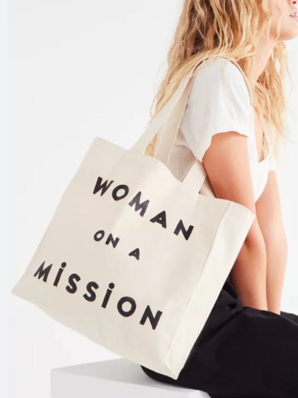 FEED Women On A Mission Tote Bag NWT